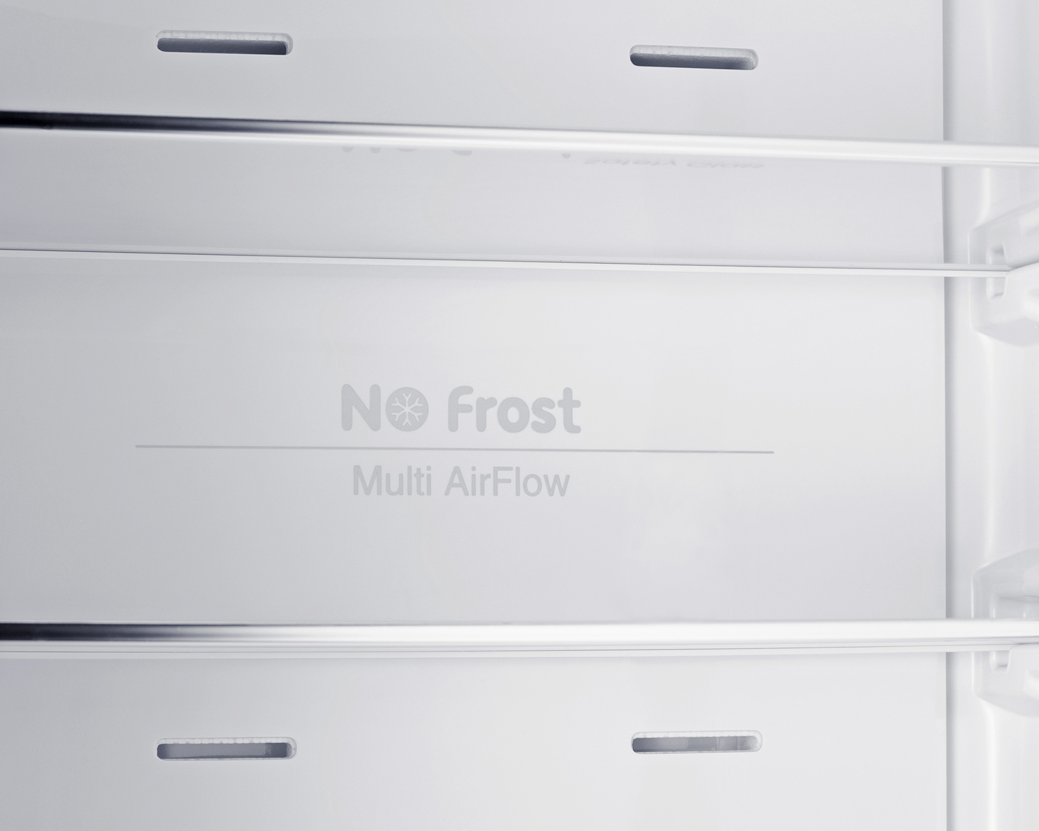 ENERGY STAR certified fully integrated bottom mount counter depth refrigerator-freezer with unfinished front to accept custom panels and fit 76 7/8